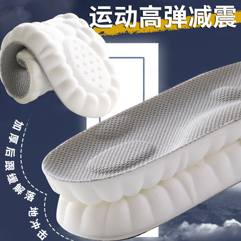 4D Memory Foam Insoles – Shock Absorption & Arch Support for Men & Women