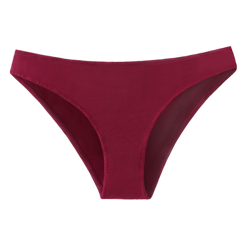 🌸 Culotte en coton pour femme – Taille basse, douce et respirante