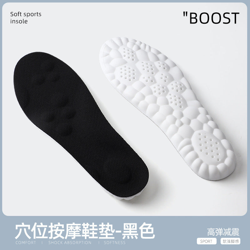 4D Memory Foam Insoles – Shock Absorption & Arch Support for Men & Women